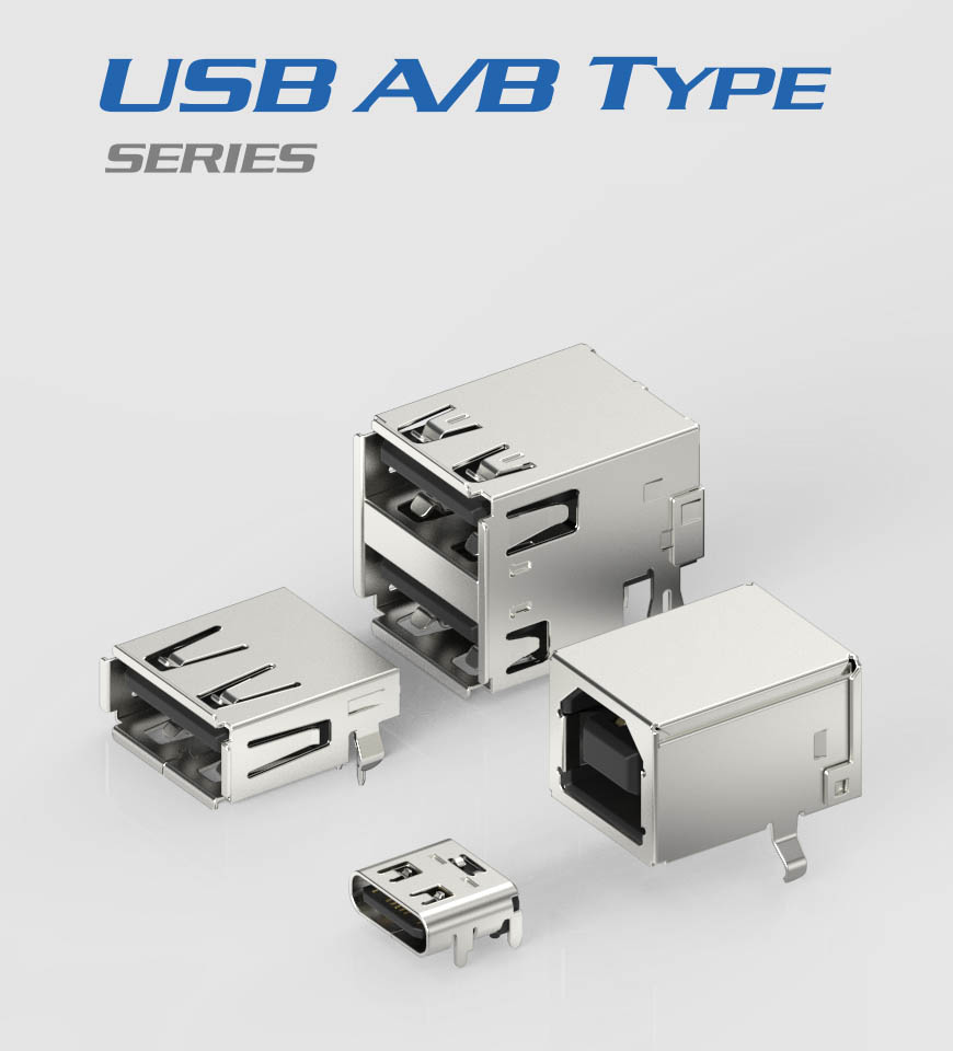 USB A/B Type Series